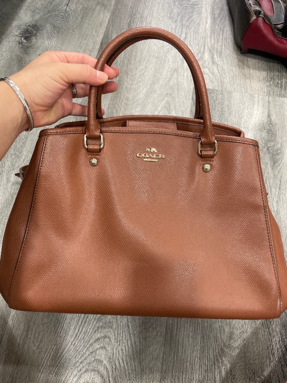Coach Signature Rowan Satchel Bag